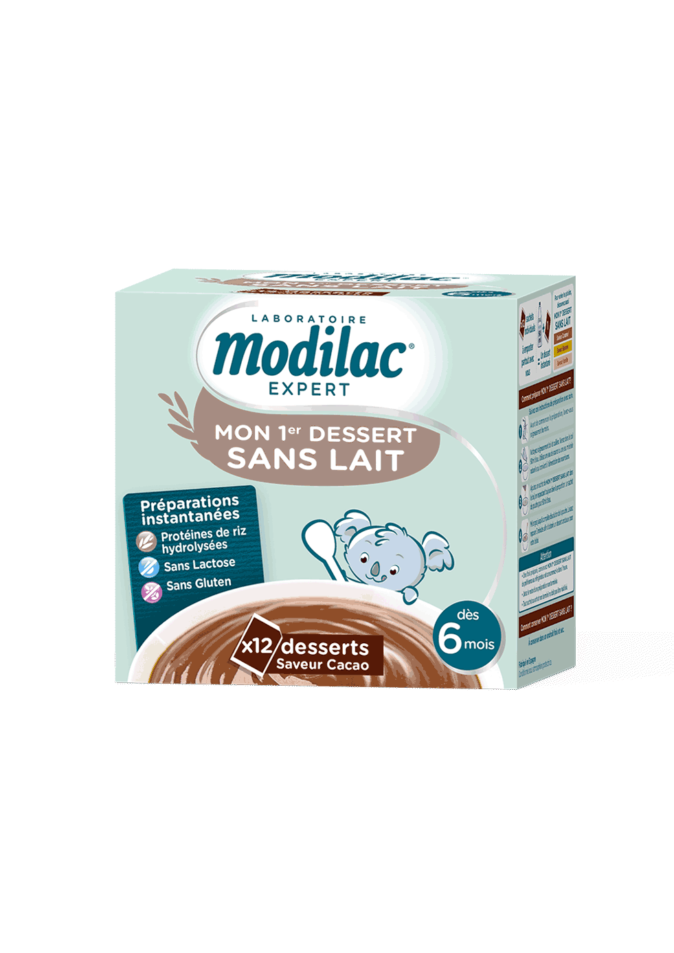 Mon 1er Dessert Sans Lait Saveur Cacao