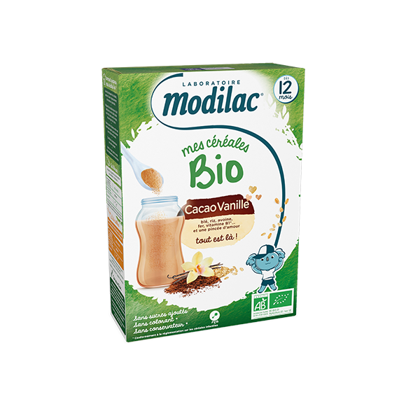 Modilac Cacao Vanille Bio Modilac Cacao Vanille Bio