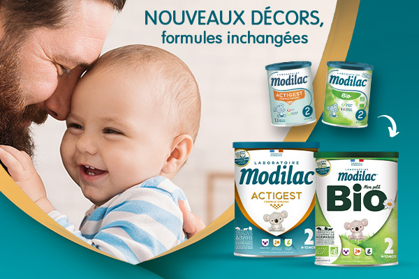 Nouveaux décors, nouveaux packagings Modilac