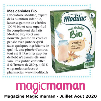 Modilac Bio 2 : résultats du test des parents ! - Parole de mamans