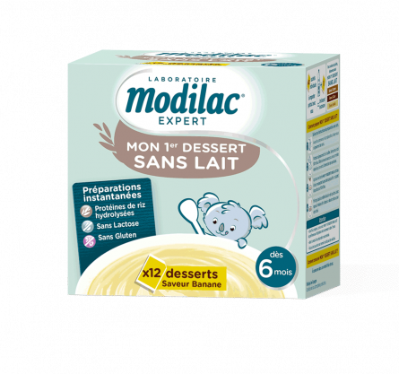 Mon 1er Dessert Sans Lait Saveur Banane