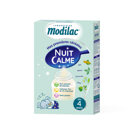 Modilac céréales bébé Nuit calme