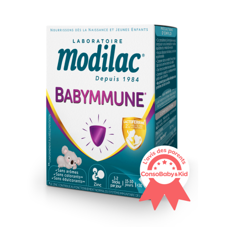 Complément alimentaire Babymmune badge consobaby