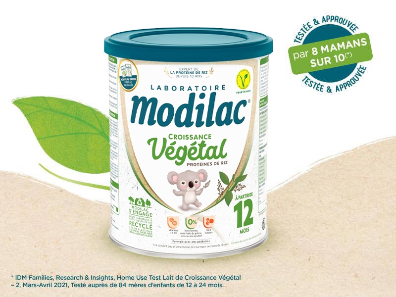 MODILAC Expert Riz AR 2 eme Age, hypoallergénique, sans lactose, lait en  poudre