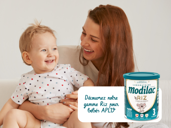 Découvrez la gamme riz pour bébé APLV